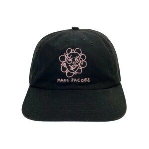 Heaven by Marc Jacobs Crazy Daisy Cap - Black Baseball Hat